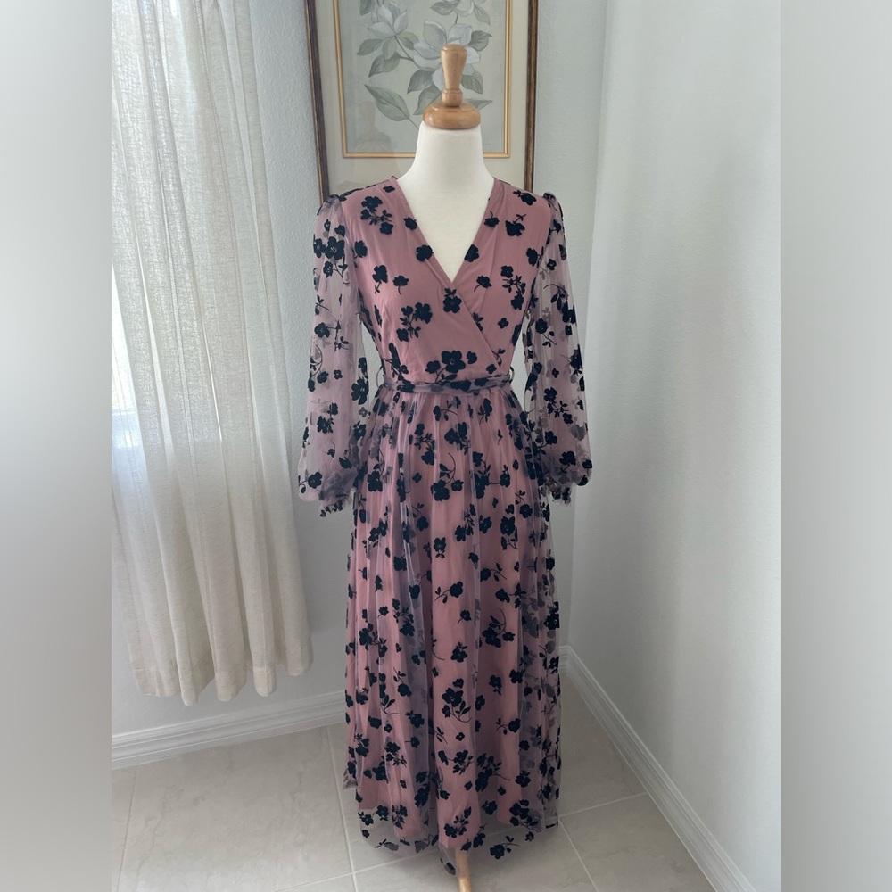 Long sleeve maxi dress